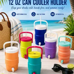 12 oz Can Cooler Holder Sideline Can