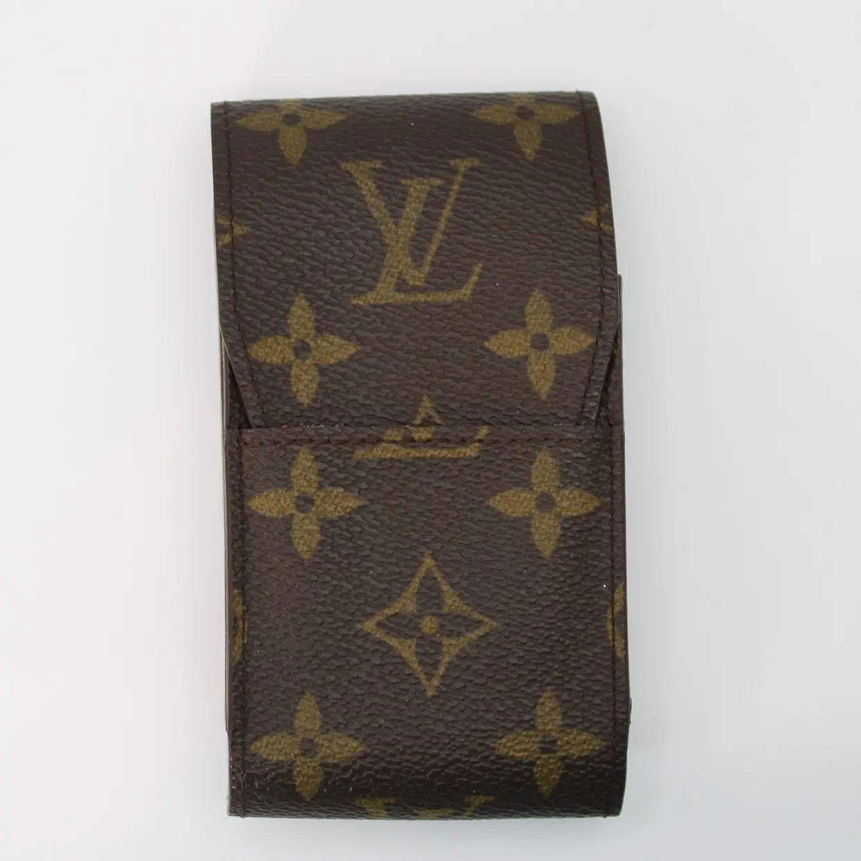 louis vuitton cigarette Pre-owned Louis Vuitton Canvas Small Leather Goods Monogram Cigarette Case