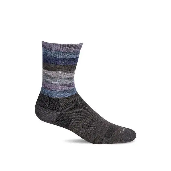 Sockwell Women’s Peaks | Moderate Graduated Compression Socks - Mushroom
