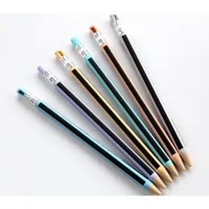 2.0mm  Colorful Mechanical Pencil with Sharpener Pencil set for Writing Or Drawing Pack of 6 count