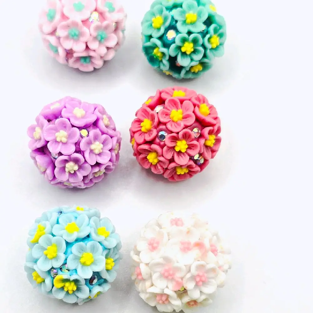 Assorted Flower Bead Bundles for DIY Jewelry