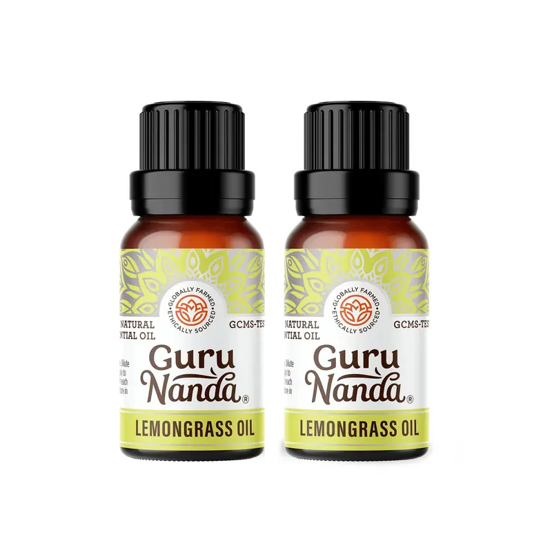 Lemongrass Essential Oil (2-Pack) Wellness Aromatherapy