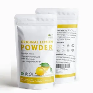 Lemon Powder,Whole Lemon Juice Freeze Dried Powder Strong Lemony Flavor 8 Oz