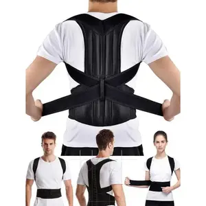 Professional Posture Adjustment Belt, Unisex Invisible Comfort Design, Suitable for Gym Office Daily Wear, Breathable Running Training Accessory, Adjustable Back Brace