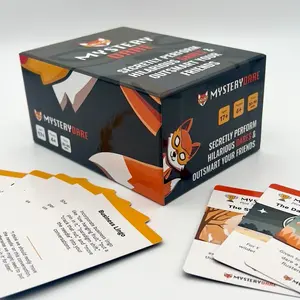 Mystery Dare Party Game - Hilarious Secret Dares You Play Without Getting Caught, 330 Cards, Perfect for Gatherings and Fun