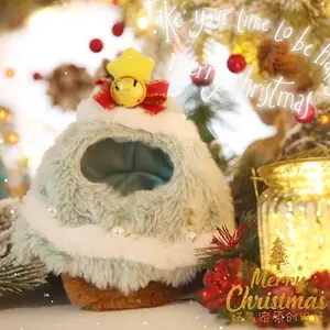 Original New Year Merry Christmas Snowman Deer Cloak Suit For 10cm Doll Toy Clothes Costume Cosplay Xmas Gift