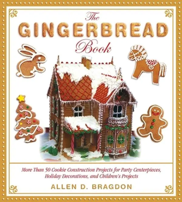 USED Book - The Gingerbread Book: More Than 50 Cookie Construction Projects for Party Centerpieces, Holiday Decorations, and Children's Projects (Paperback) - english