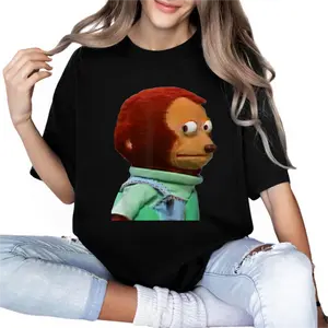 Solo Awkward Look Monkey Puppet Meme T-Shirt