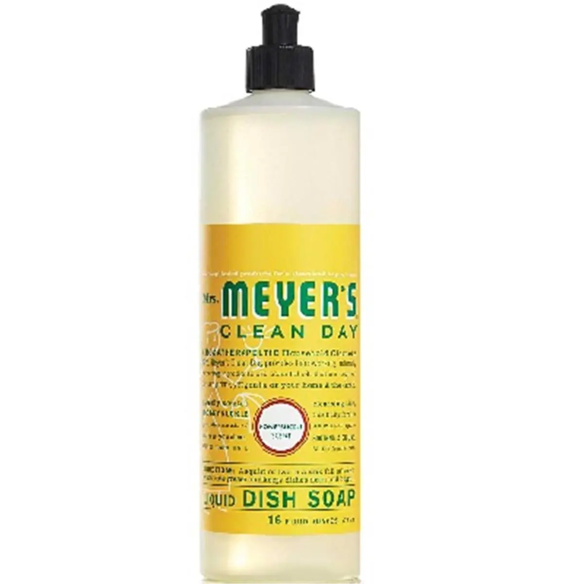 212 MAIN Concentrated Honeysuckle Liquid Dish Soap - 6x16oz Kitchen Grease Cleanser, Naturally Derived Home Supplies Hand Cleaner for Home Use