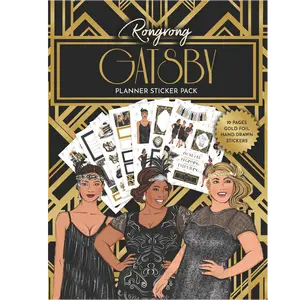 Gatsby Planner Sticker Pack [ Gold Foil ]