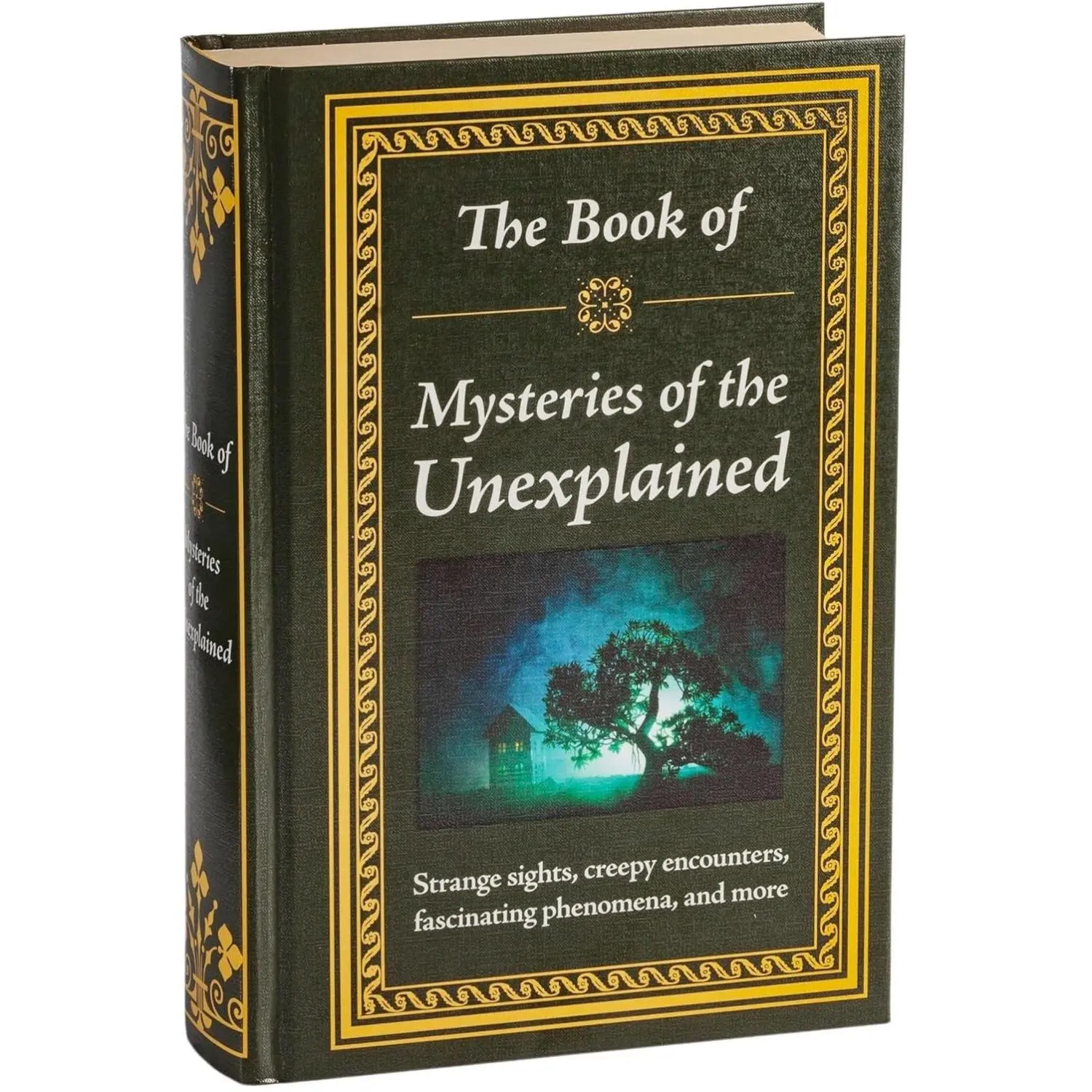 The Book of Mysteries of the Unexplained New Hardcover Book - Strange Phenomena, Mystery Enigmas, Durable and Readable - Literature & Art (Published 9/1/2022, 1.25 lb)