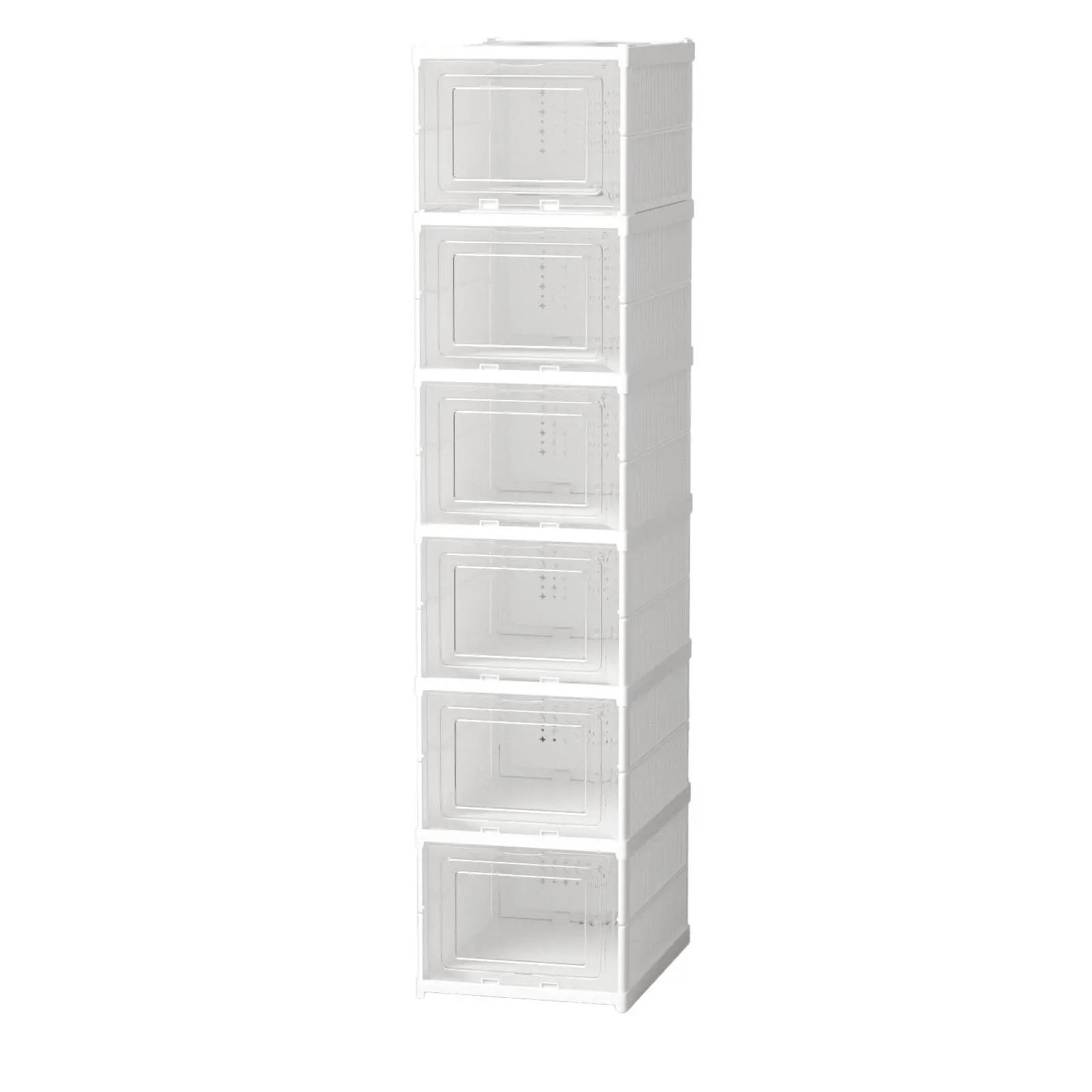 6 Tiers, white