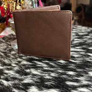 American Darling ADBGM395 Full-Grain Leather Bifold Wallet