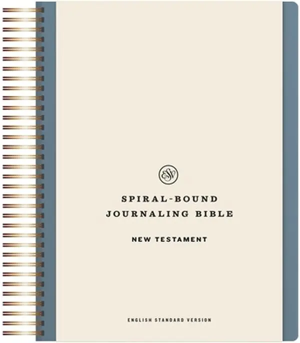 ESV Spiral-Bound Journaling Bible - New Testament, English Hard Cover, Generous Space for In-Depth Note-Taking, Comfortable Reading and Writing, Great Gift for Students