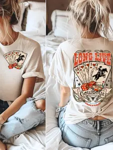 Long Live Cowboys Graphic (Front & Back Graphic)