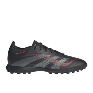 adidas Mens Predator Club Turf Soccer Cleats  - Black