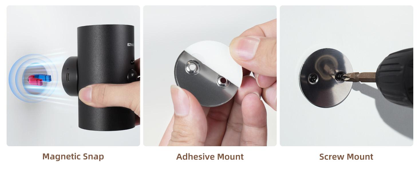 Motion Sensor Light Indoor with Remote, 4000mAh Rechargeable RGB Ambient LED Wall Lamp, Magnetic Stick-On Night Light for Hallway, Stairs, Bedroom and Living Room(2 Pack)