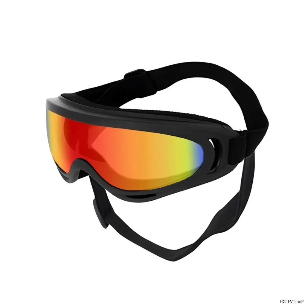 Adjustable UV-Blocking Pet Goggles, Windproof Dustproof Impact-Resistant Eye Shielding Eyewear for Small Breed Dogs (Teddy, French Bulldog)