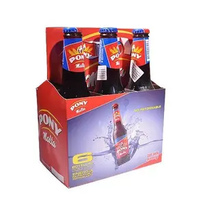 PONY Malta / Soda Malt 11.1 oz. (PACK of 6). Beverage Beverage