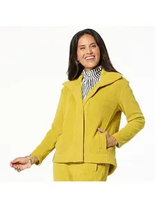 MarlaWynne WynneLayers Plush Ottoman Knit Jacket