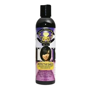 Roberts Diamond Bond Protective Shield Kharkoal 8 Ounce Hair & Scalp Protection Gloss Never Touches Your Natural Hair