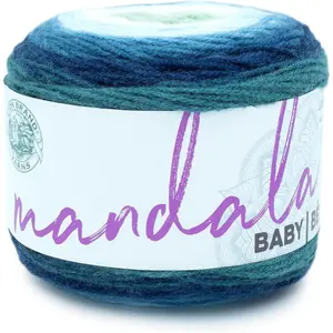(1 Skein) Mandala Baby Yarn, Echo Caves, 1770 Foot (Pack of 1)