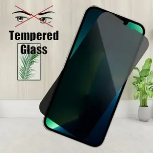 Anti-Spy Tempered Glass Screen Protector for iPhone 16 15 14 13 12 11 Pro Max - Keep Your Screen Safe and Secure from Prying Eyes, Cellphone Accessories