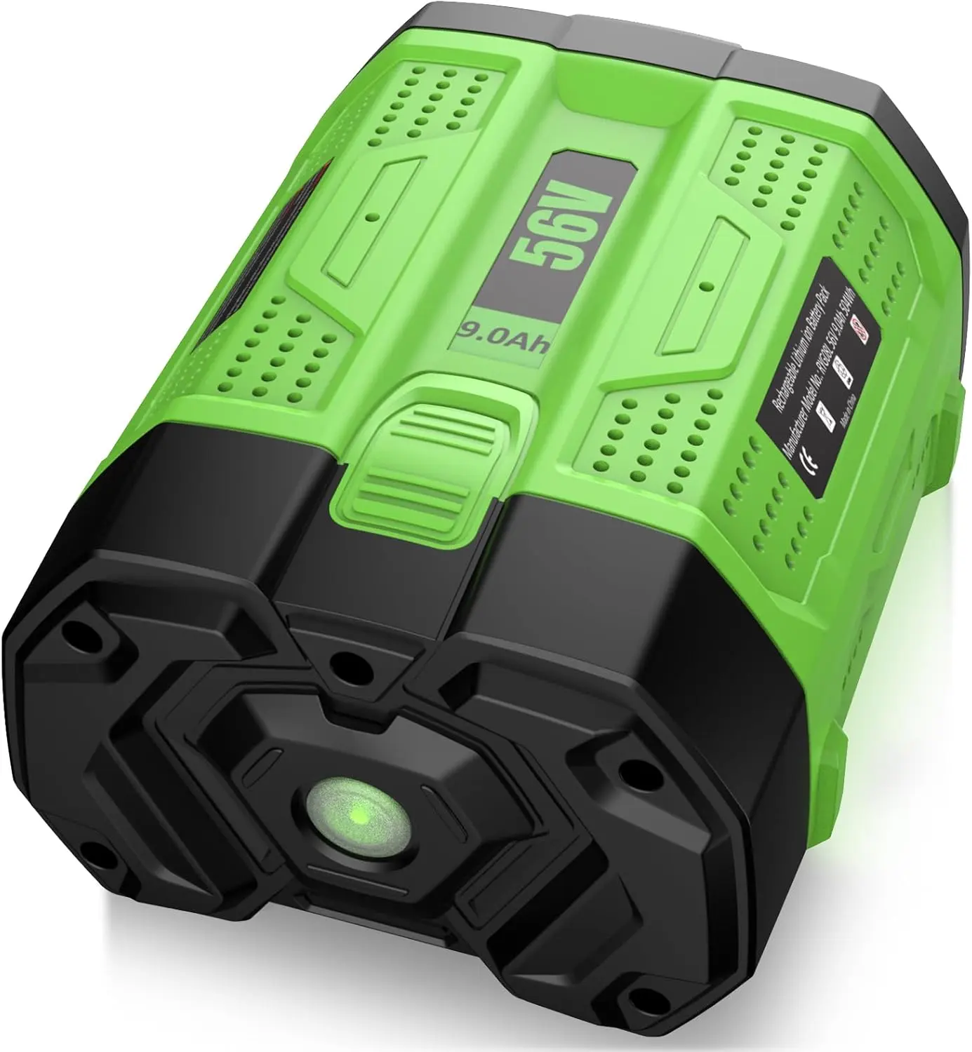 56V 9Ah (9000mAh) High-Capacity Lithium-Ion Replacement Battery for EGO Power Tools - 1 BA2800T Cell, No Memory Effect, Fits CH2100, CH2800D, CH5500, CH7000, Compatible with BA2800, BA4200, BA5600 Batteries