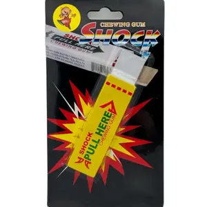 Electric Shock Chewing Gum Prank Toy - Random Color