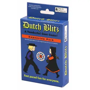 Dutch Blitz Games Co  Game - Dutch Blitz - Blue- 2 - 4 Players- Expansion Pack