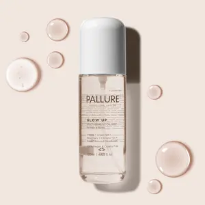 Pallure Glow Up Multi-Benefit Oil Mist for Hair and Body - Nourishing Oil for Shine, Frizz Control, Heat Protection & Sleek Finish, 4.05 fl. oz.