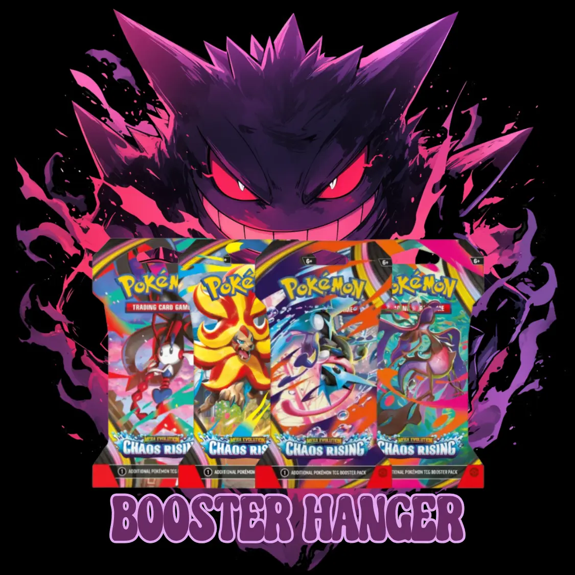 Chaos Rising Non-Sports Trading Card Booster Hanger, Collectibles & Trading Card Accessories Pack