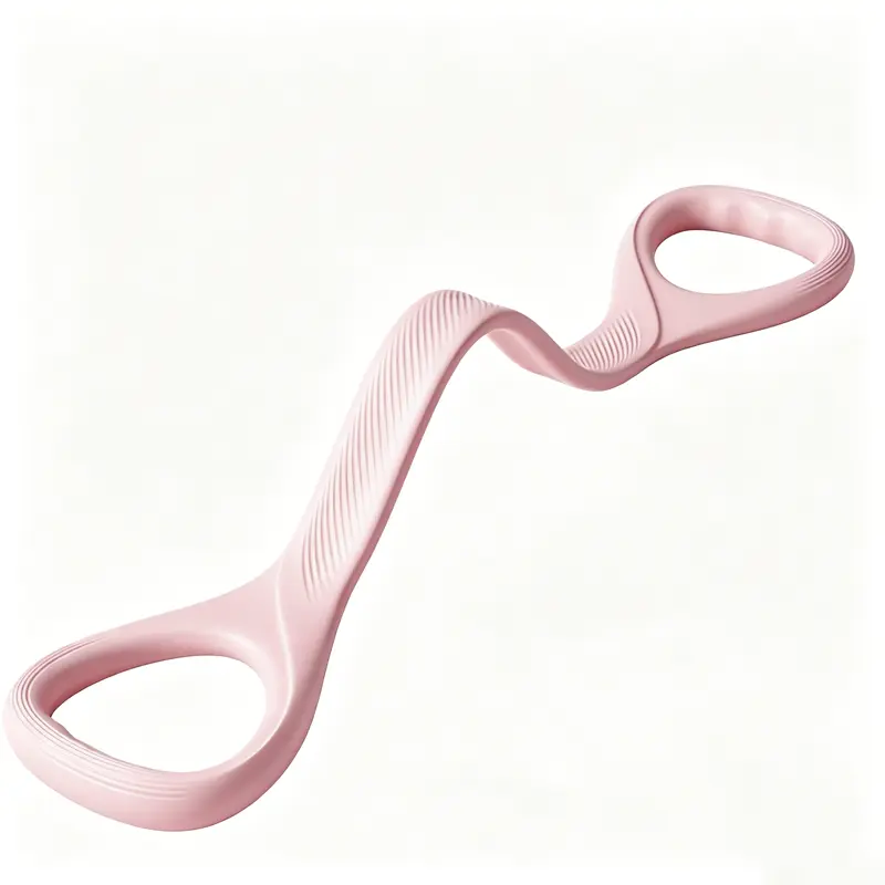 Transparent Jelly Resistance Bands, Clear Elastic Stretch Bands for Yoga Pilates Butt Leg Arm Full Body Shaping Home Fitness Workout