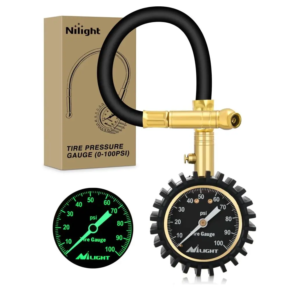 Night Glow Tire Gauge