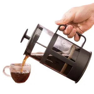 350ml French Press Coffee Maker Pots Stylish Tea glass coffeepot
