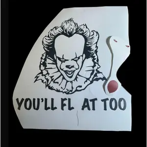 Pennywise Vinyl Decal Sticker - Horror 