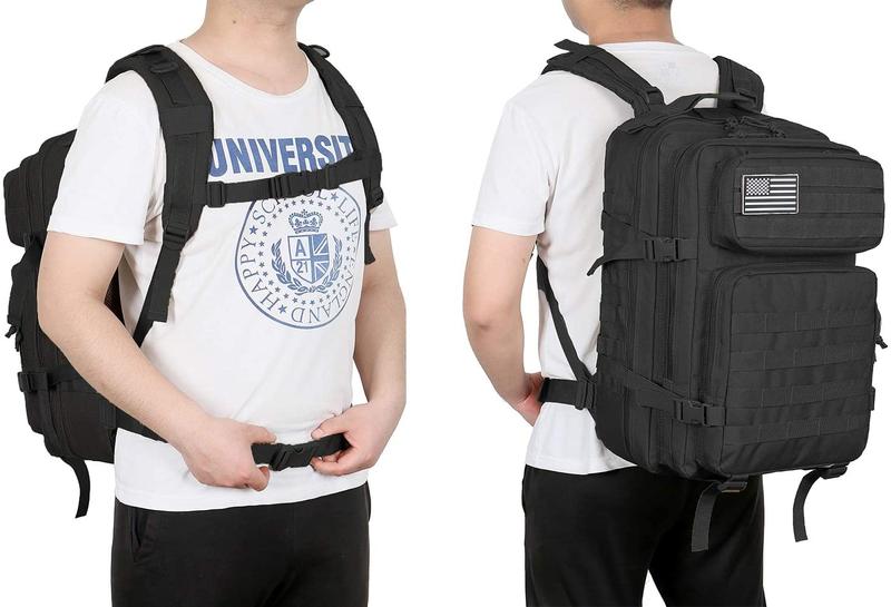 Heavy-Duty Tactical Backpack – Military-Grade, 40L Capacity, Molle System