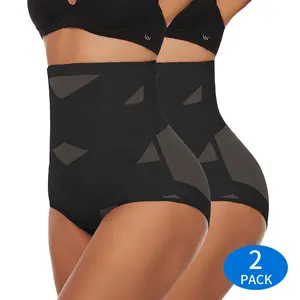 COMFREE Tummy Control Shapewear Panties for Women High Waisted Body Shaper Slimming Shapewear Underwear Girdle Panty
