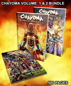 CHAYOMA VOLUME 1 AND 2 BUNDLE (500 Pages) Comics