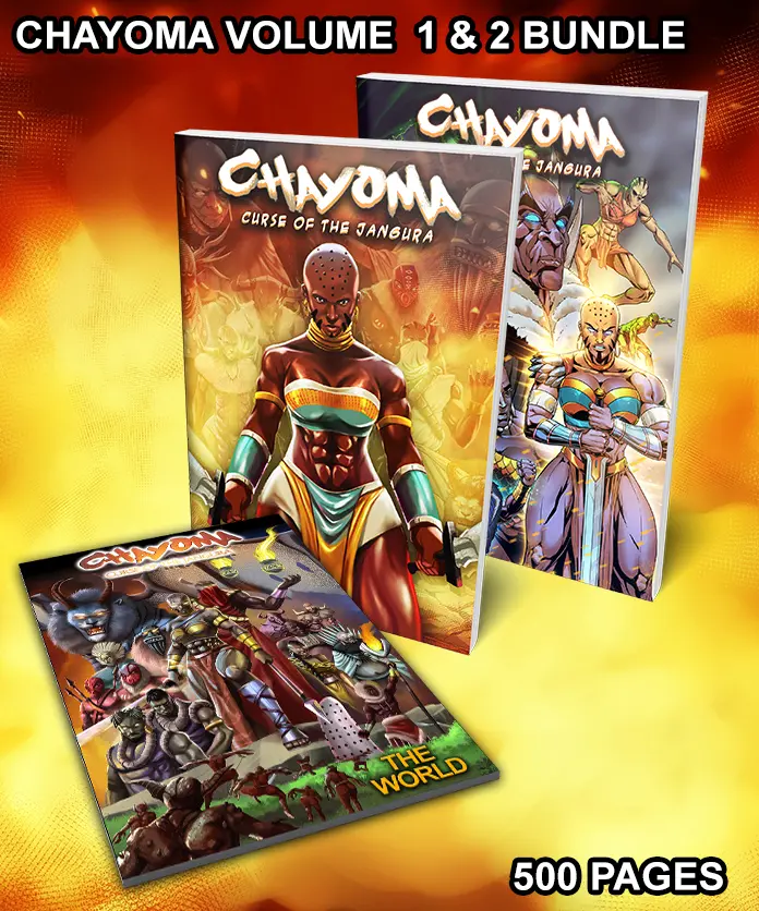 CHAYOMA VOLUME 1 AND 2 BUNDLE (500 Pages) Comics