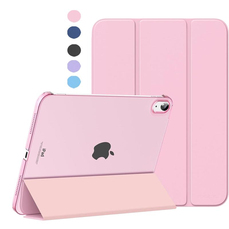 Case  for iPad (A16) 11th Generation Case 11 Inch 2025, iPad 10th Generation Case 10.9 Inch 2022, Slim Stand Hard PC Translucent Back Shell Smart Cover, Support Touch ID, Auto Wake/Sleep