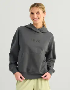 Womens Edisto Logo Terry Hoodie