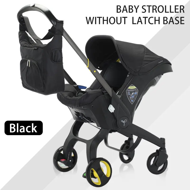 (No Base) Multifunctional Adjustable Lightweight Travel Baby Stroller - High-Quality Durable, 4-Wheel Glide for Outings,  Foldable for Newborns, Space-Saving Design, Supports Baby's Well-Being, Lightweight Travel Stroller, Adjustable Stroller