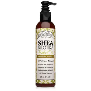 Namibian Marula Shea Nilotik Body Oil for Ultimate Body Care and Comfort Organic Silky