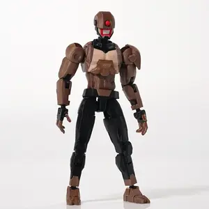 3D Printed Invincible Reanimen Toys Action Figures Anime Model Lucky Dummy 13 Superheroes Multi-Jointed Toy Ornaments Gift