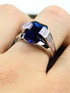 1 PC Classical Cubic Zirconia Ring For Women For Wedding Engagement Party Jewelry Valentine's Day Gift Elegant Engagement Ring