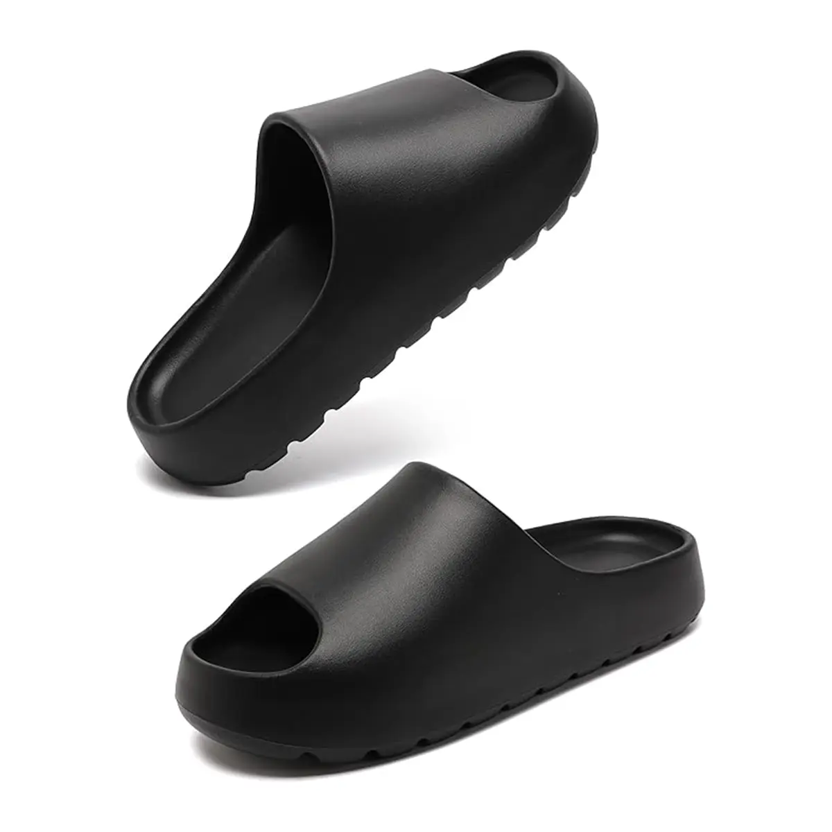 Unisex Cloud Slides Slipper - EVA Slides Footwear for Women & Men, Soft Waterproof Beach Slippers, Comfortable Indoor-Outdoor Walking Shoes, Shower Shoes