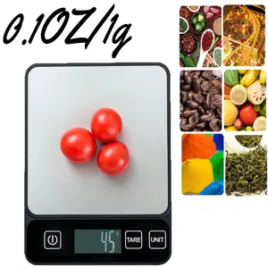 10kg/1g Digital Kitchen Scale Precision Grams & Oz Scale for Food Weighing, Baking, Home fathersdaygift