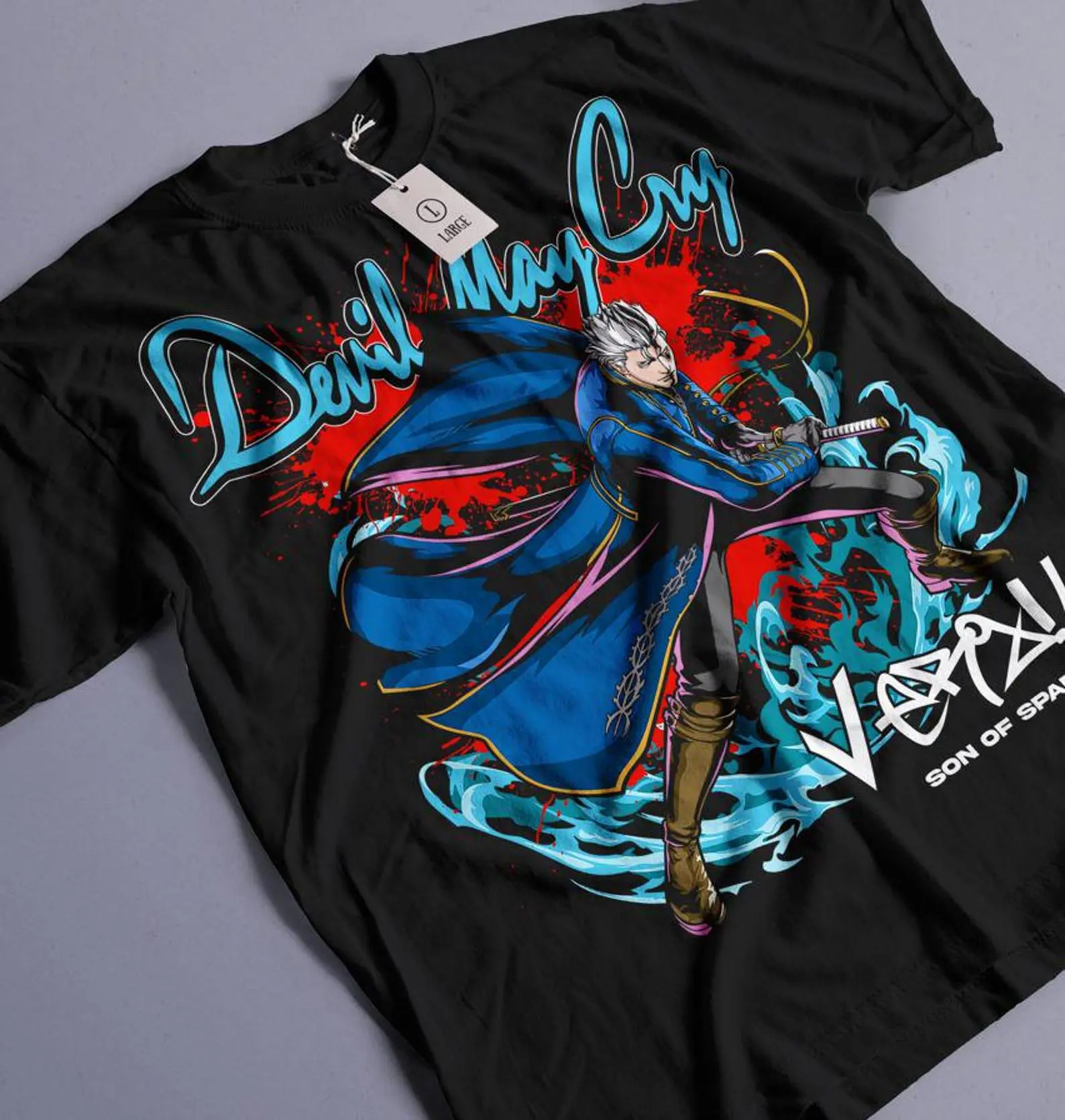 Virgil Devil Trigger May Cry DMC3 Unisex T-shirt