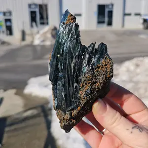Vivianite - Raw Vivianite - Vivianite Cluster Mineral Specimen for Collectors and Geologists